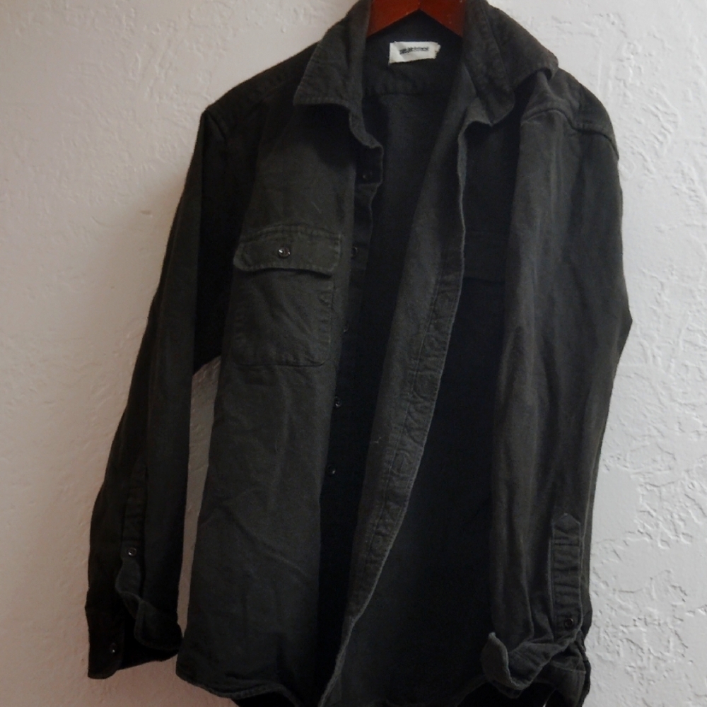 Taylor Stitch Dark Gray Shirt Jacket